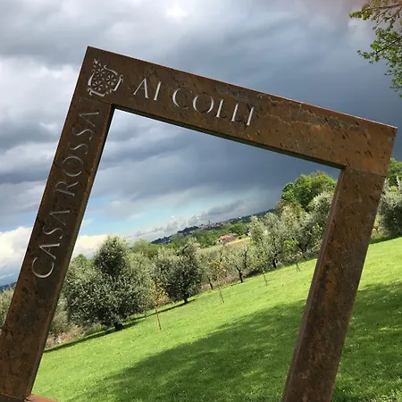 Casa Rossa Ai Colli Κατάλυμα σε φάρμα Ragogna